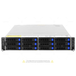Gigabyte HDS H261-H60 12LFF 8x Xeon Gold 6148 256GB RAM 4x 3.84TB SSD Rails
